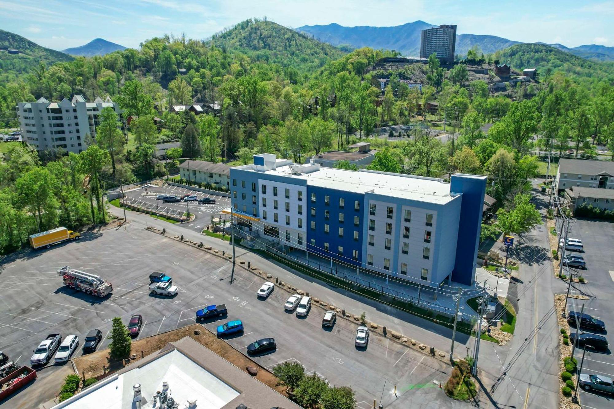 Comfort Suites Gatlinburg Downtown-Convention Center Exteriör bild